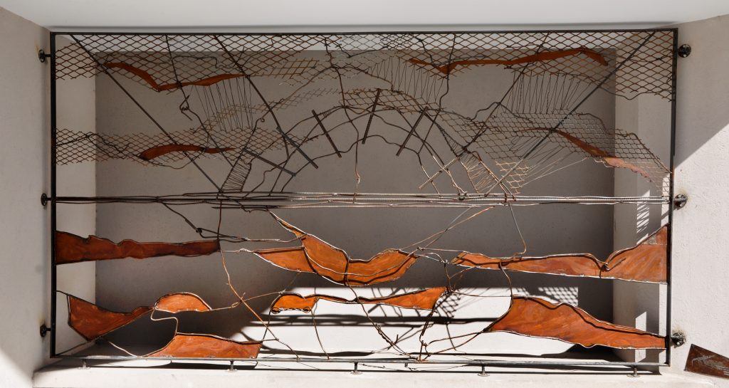 Alberto Morales Mar de Weddell Escultura en Bulnes y Cabrera (27)